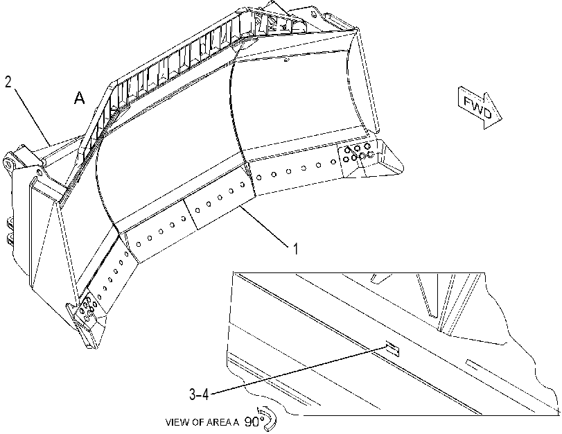 BLADE & EDGE GP-UNIVERSAL 2453569 CAT