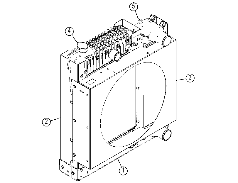 RADIATOR AS 4235729 CAT