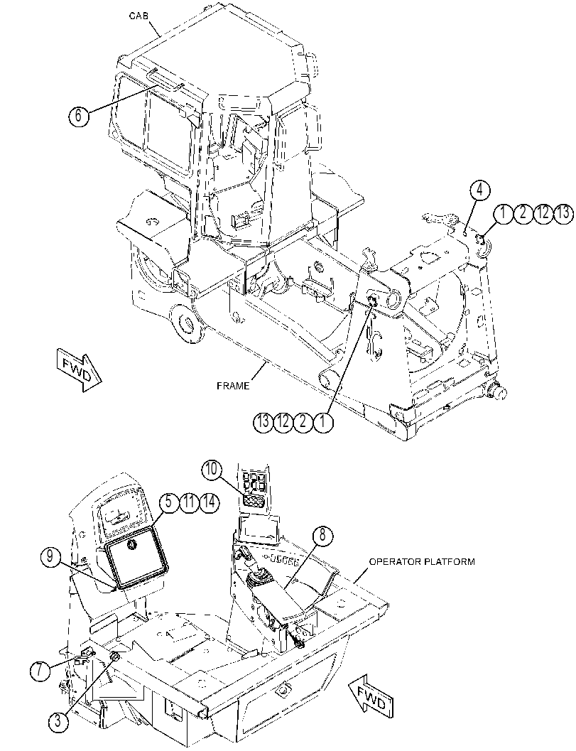 Управление гидравлическое (компоновка) 3790296 CAT