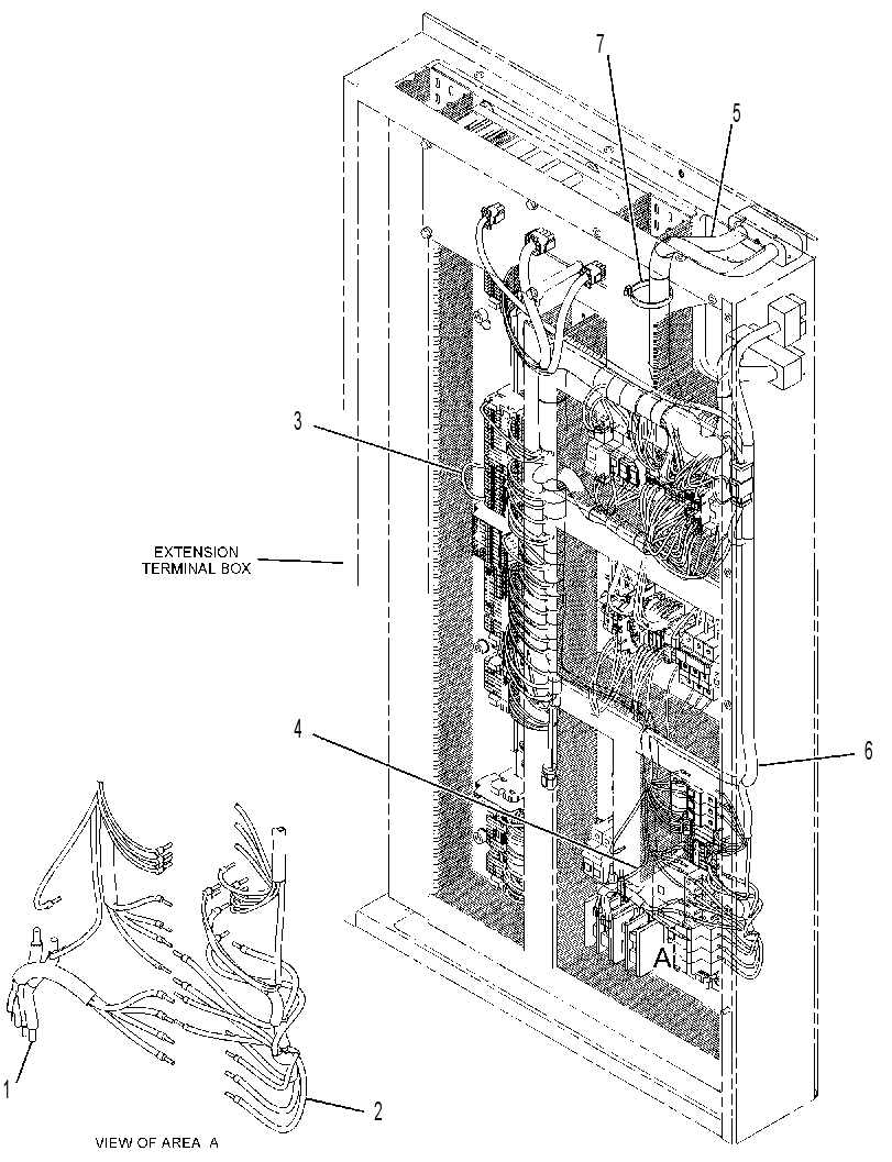 Проводка коробки 4202034 CAT