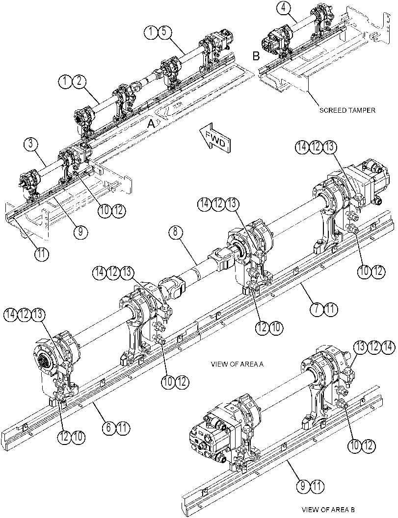 TAMPER GP-SCREED 4176621 CAT