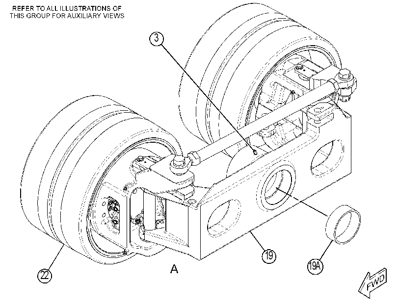 BOGIE GP 4178960 CAT