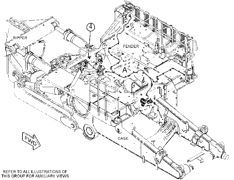 WIRING GP-LADDER 3814080 CAT