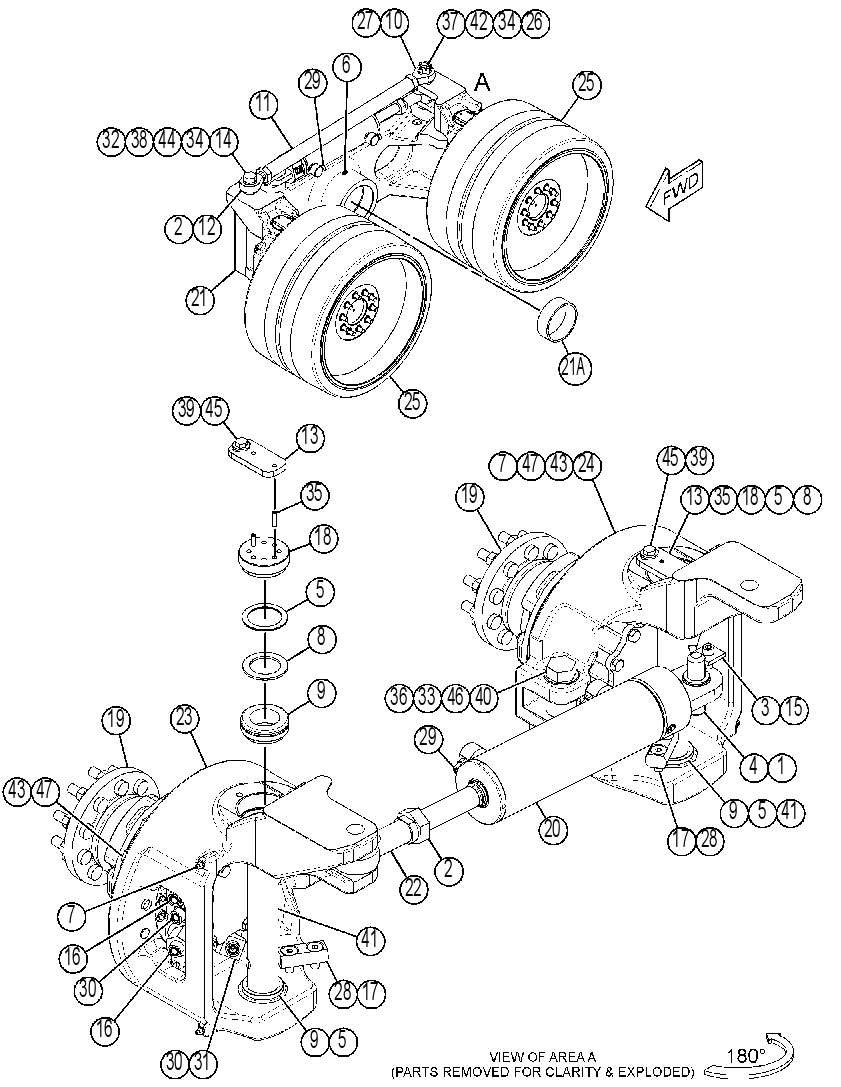 BOGIE GP 3964173 CAT