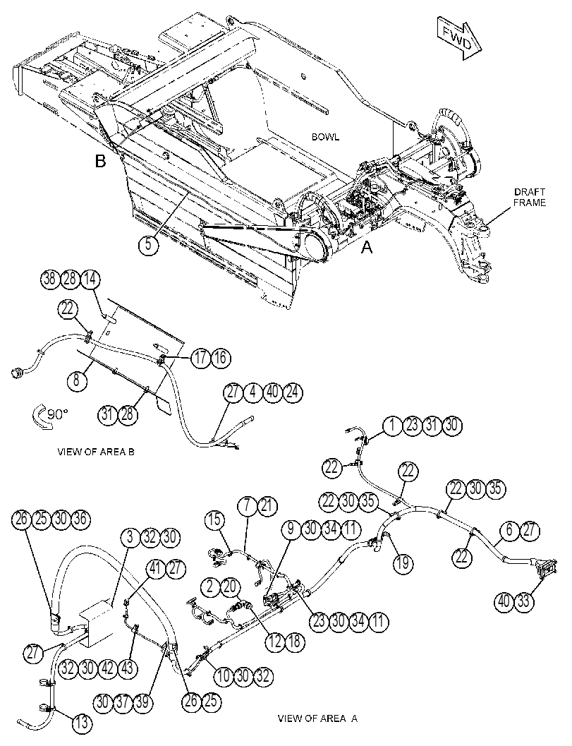 WIRING GP-SCRAPER 3748620 CAT