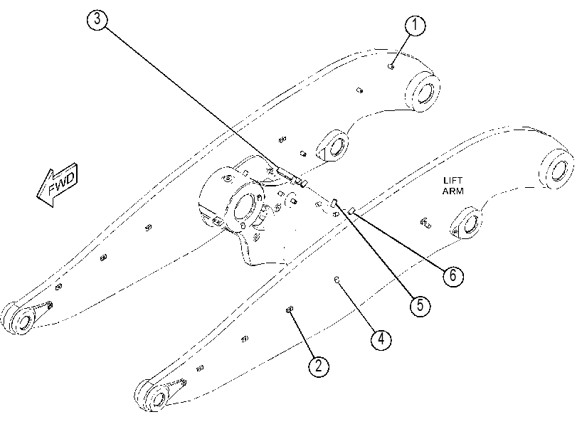 BOSS GP-LIFT ARM 3734008 CAT