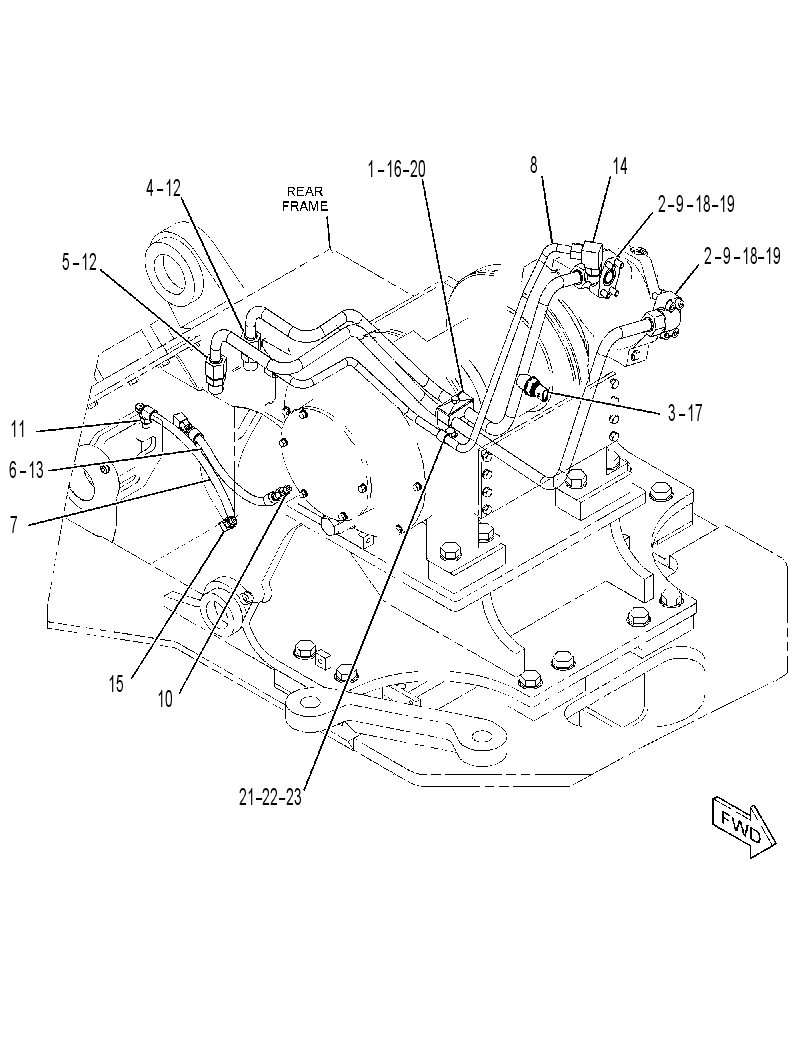 LINES GP-WINCH 3773191 CAT