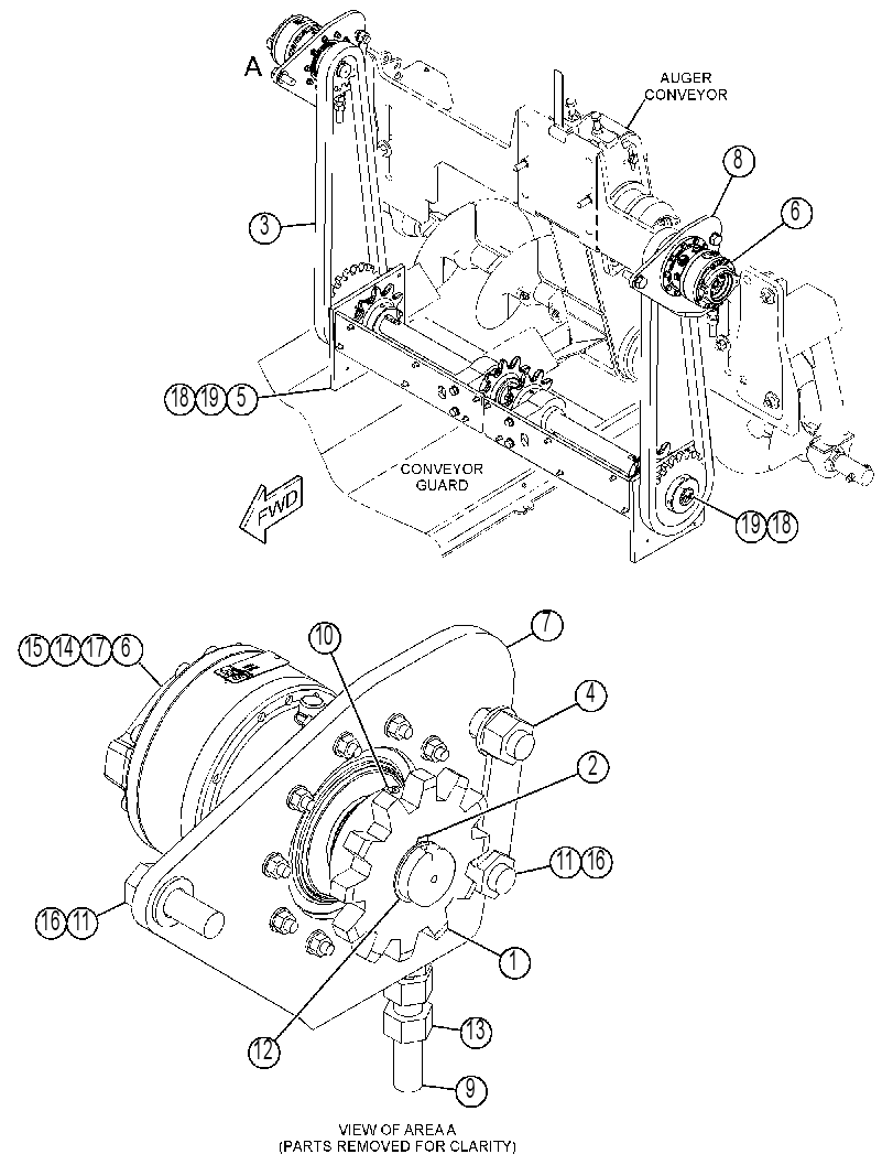DRIVE GP-CONVEYOR 3993296 CAT