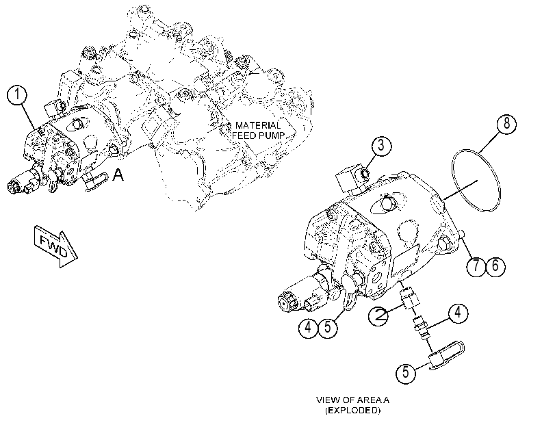 PUMP & MTG GP-HYDRAULIC FAN 3924706 CAT