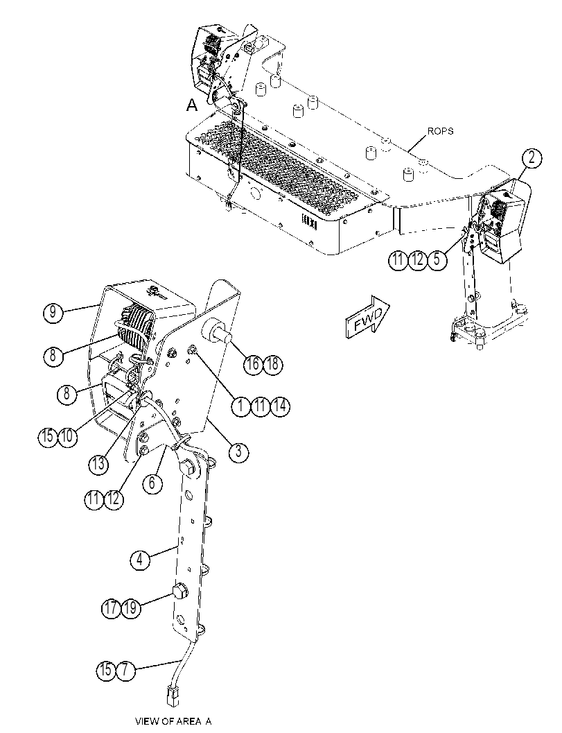 LIGHTING GP-ROPS 4515935 CAT
