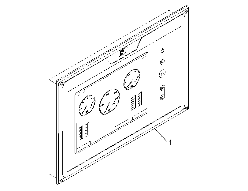 PANEL AS-CONTROL 3342666 CAT