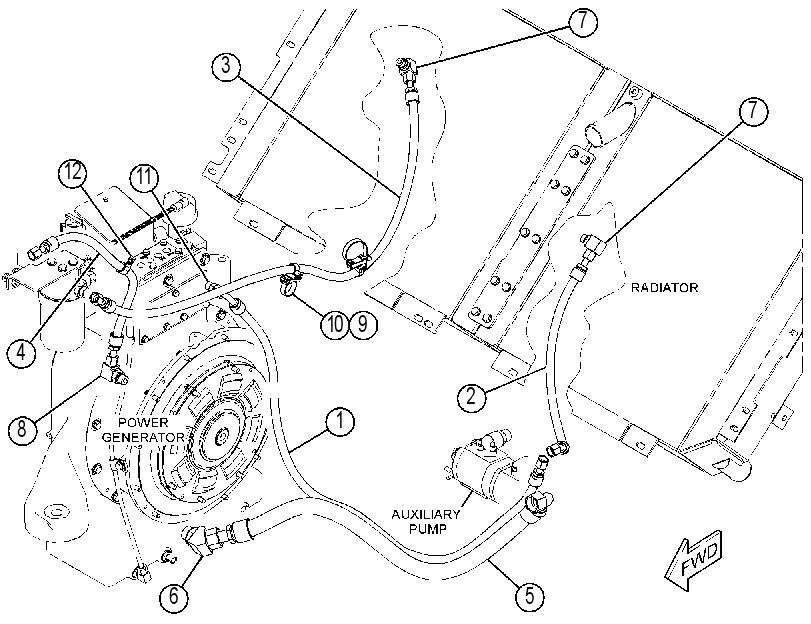 LINES GP-GENERATOR 3967142 CAT