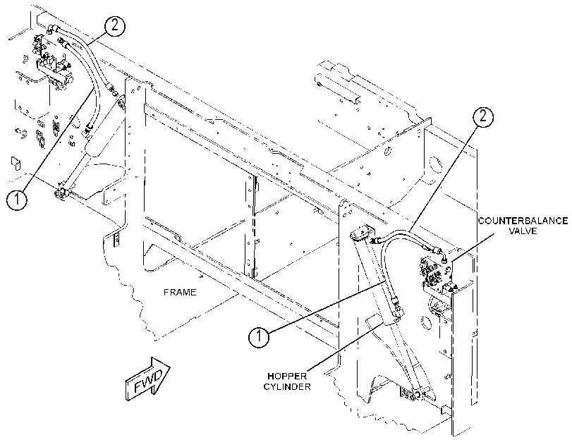 LINES GP-HOPPER 3924698 CAT