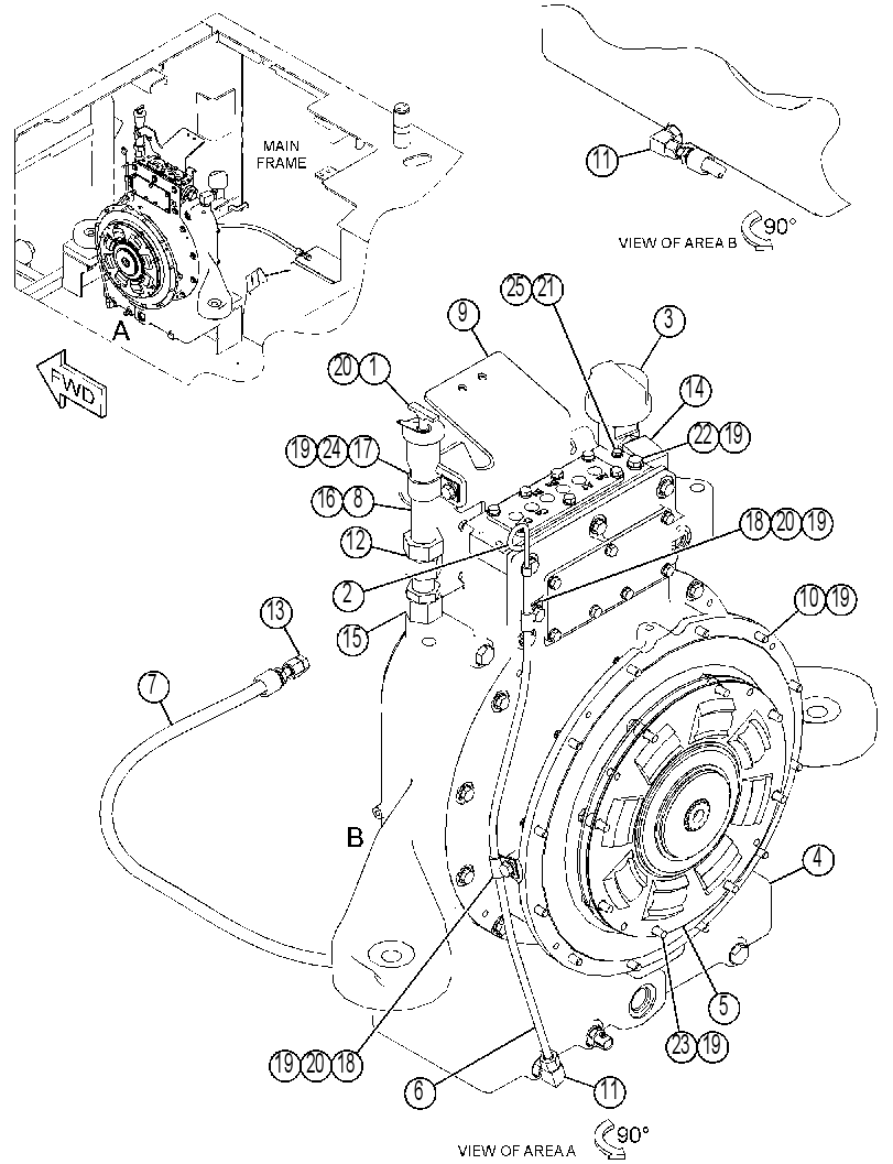 DRIVE & MTG GP-PUMP 3897931 CAT