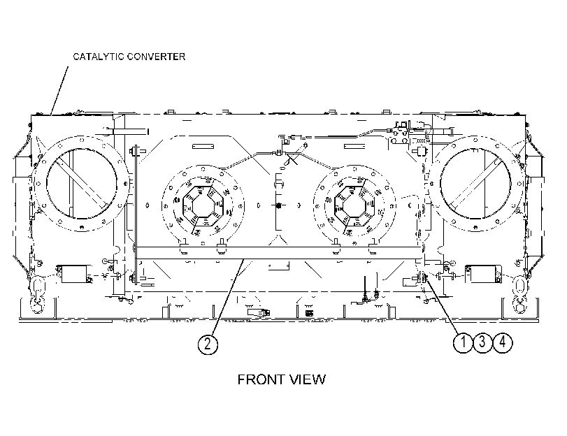 MOUNTING GP-CONVERTER 4456897 CAT