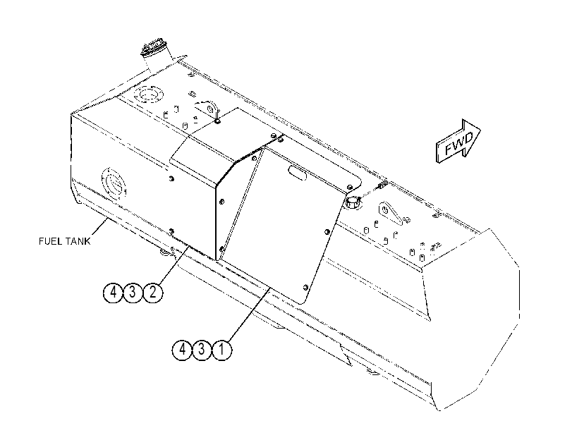 COVER GP-FUEL TANK 4518734 CAT