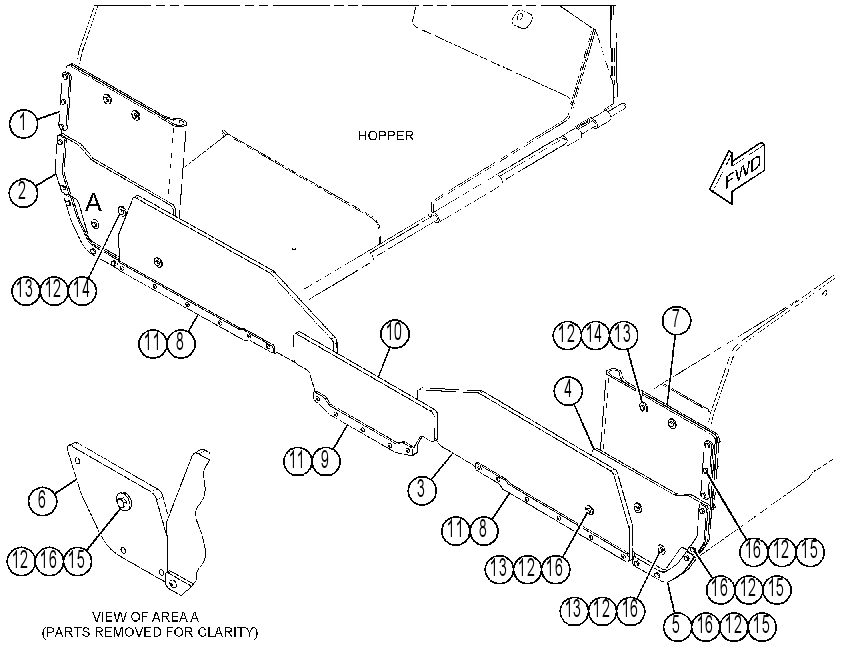 FLASHING GP 4157318 CAT