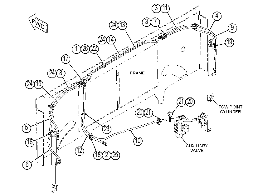 LINES GP-GRADE & SLOPE 3924705 CAT