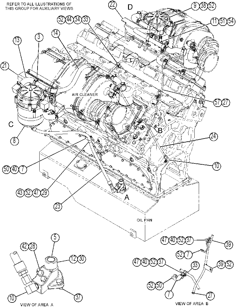 Система отвода газов 4542918 CAT