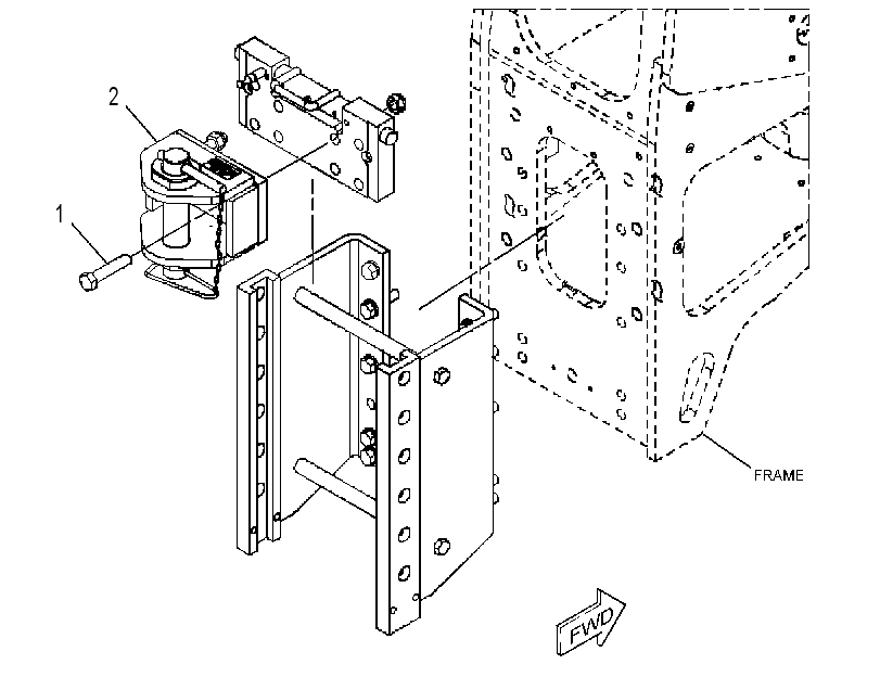 HITCH GP 3225947 CAT