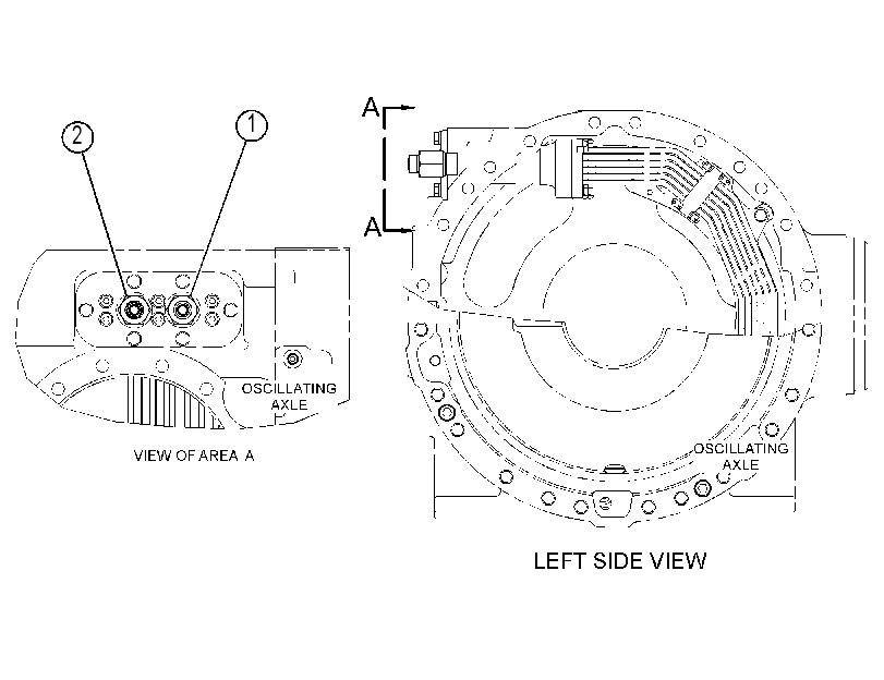 MOUNTING GP-AXLE OIL COOLER 3736685 CAT