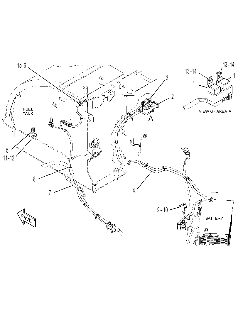 WIRING GP-FUEL PUMP 3986266 CAT