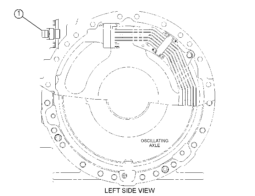 MOUNTING GP-AXLE OIL COOLER 3771468 CAT