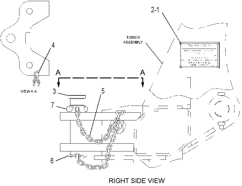 HITCH GP-TOWING 1670203 CAT