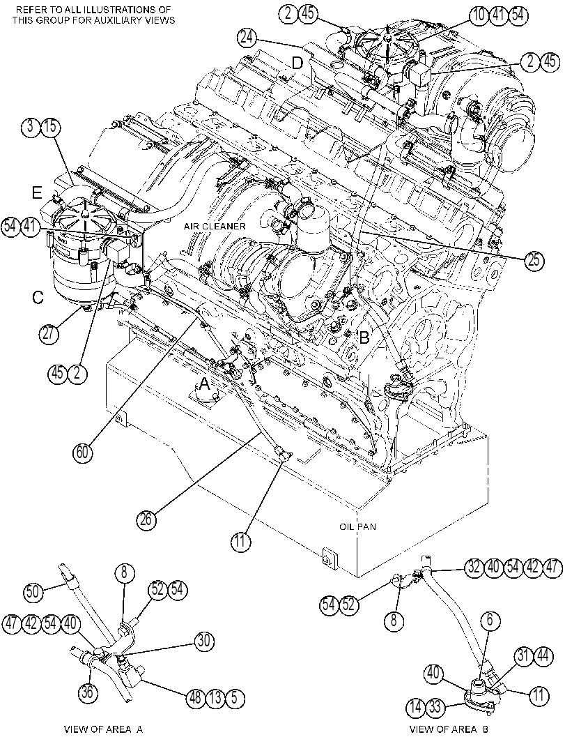 Система отвода газов 4521698 CAT