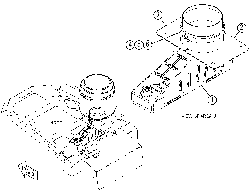 KIT-AIR CLEANER 4377384 CAT