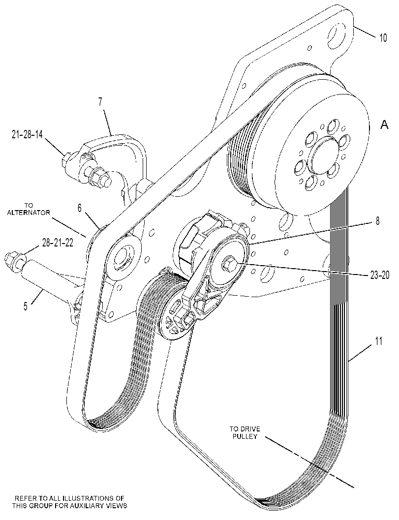 PULLEY GP-ENGINE 2537180 CAT