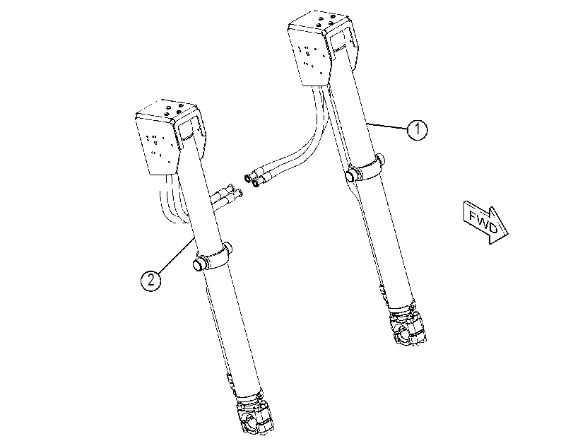 CYLINDER & LINES GP 3882151 CAT