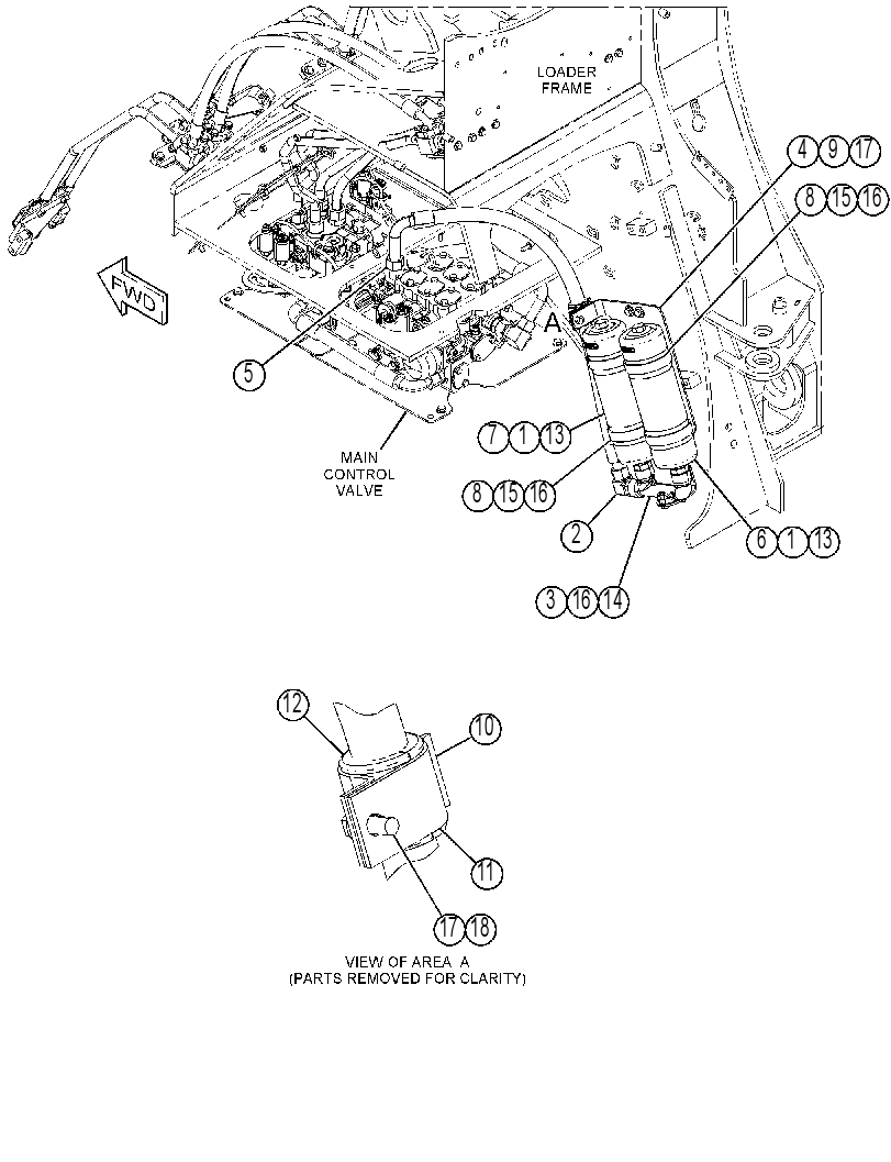 CONTROL & LINES GP-RIDE 3600316 CAT