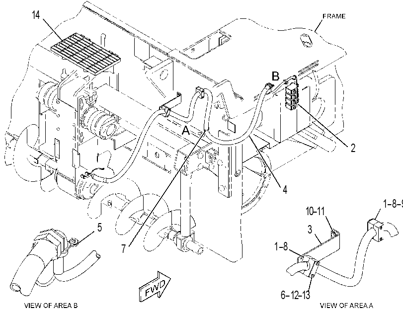 WIRING GP-SCREED HEATER 3279174 CAT