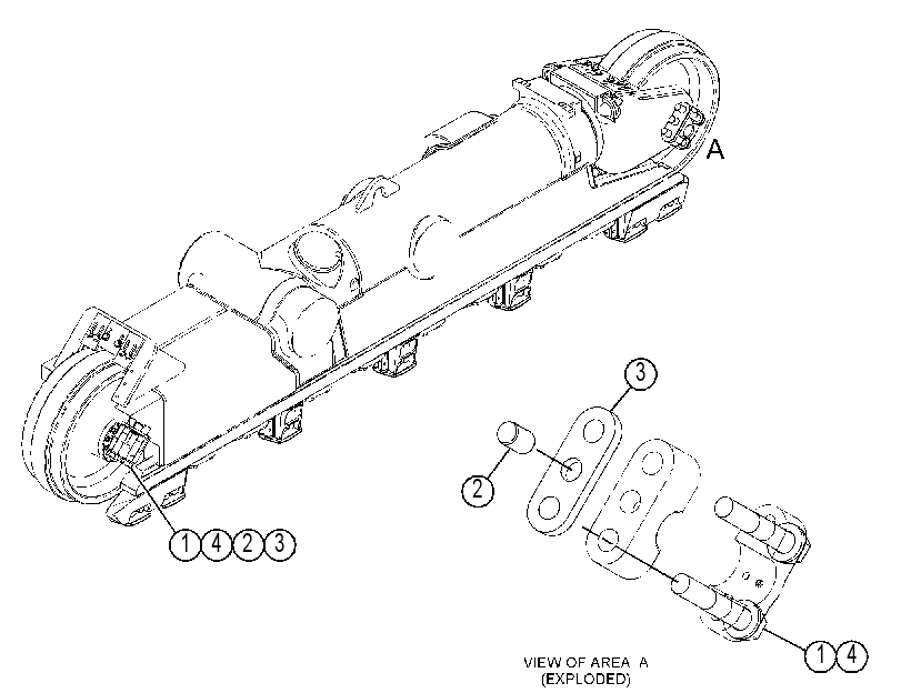 MOUNTING GP-IDLER 3070764 CAT