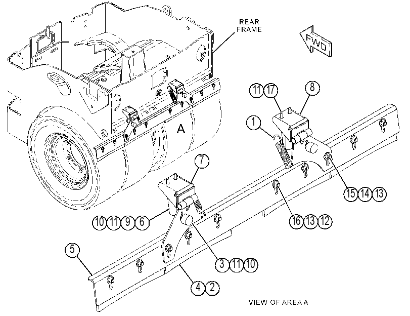 SCRAPER GP-TIRE 3676507 CAT