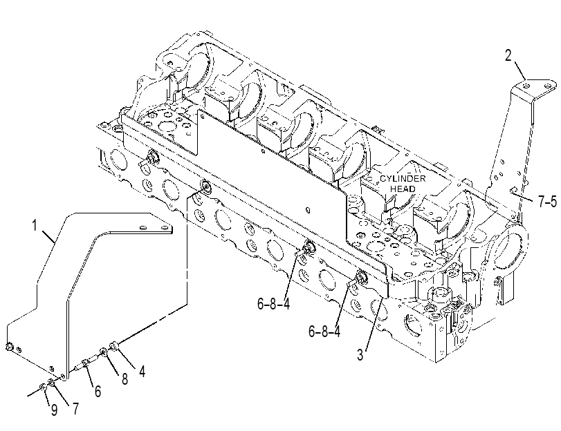 SUPPORT GP-LINES 3758352 CAT