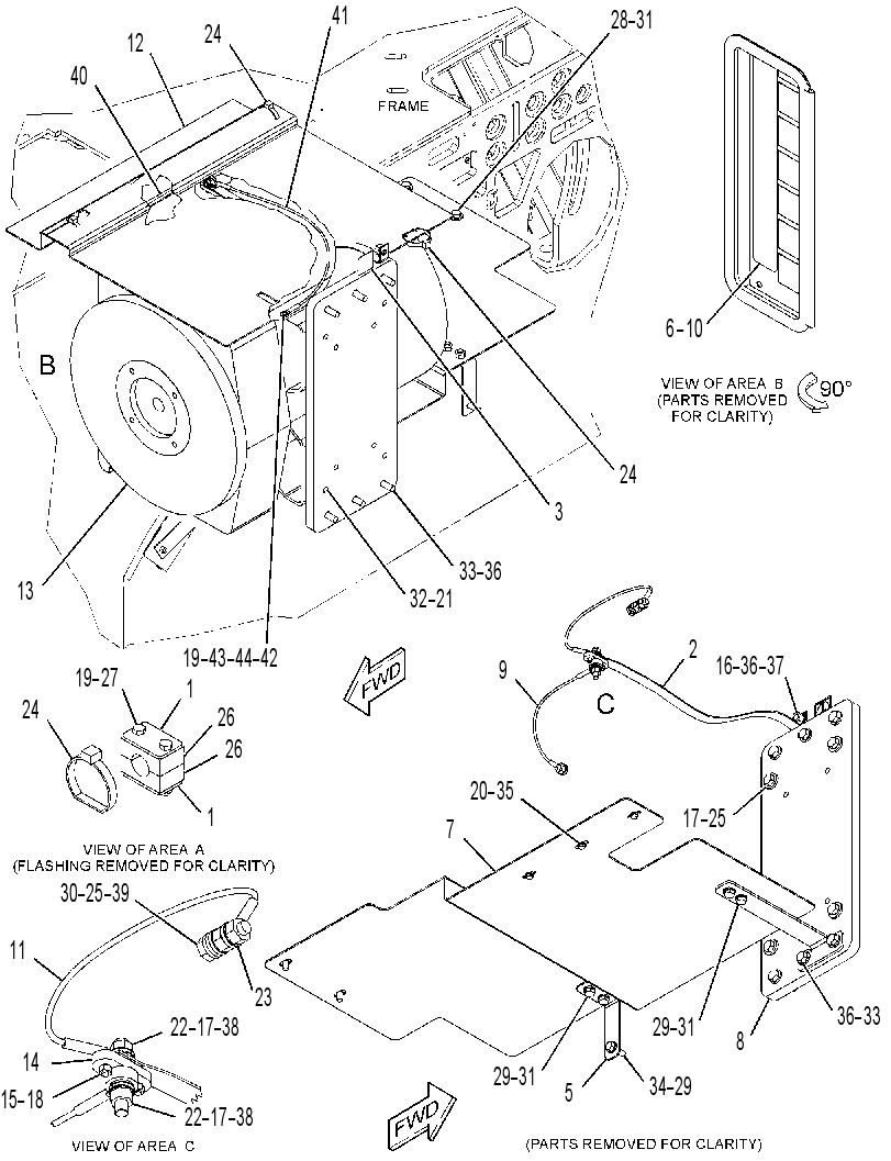 GENERATOR & MTG GP-HYDRAULIC 3410007 CAT