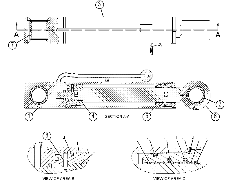 CYLINDER GP-GRAPPLE 4401139 CAT