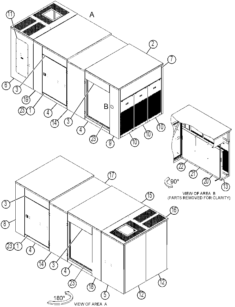 ENCLOSURE GP-GENSET 4490692 CAT