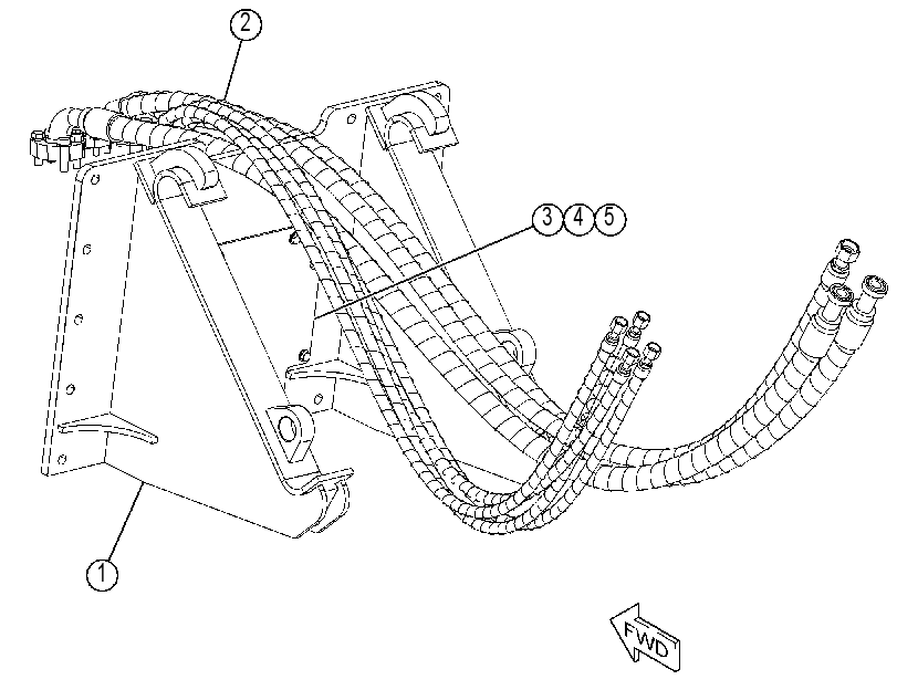 MOUNTING GP-HEAD 3875420 CAT
