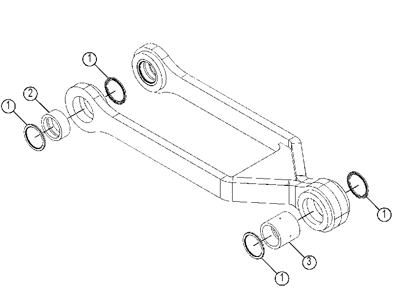 LINKAGE GP-GRAPPLE 4489042 CAT