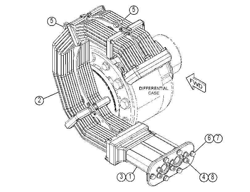 HEAT EXCHANGER GP-AXLE 3427632 CAT