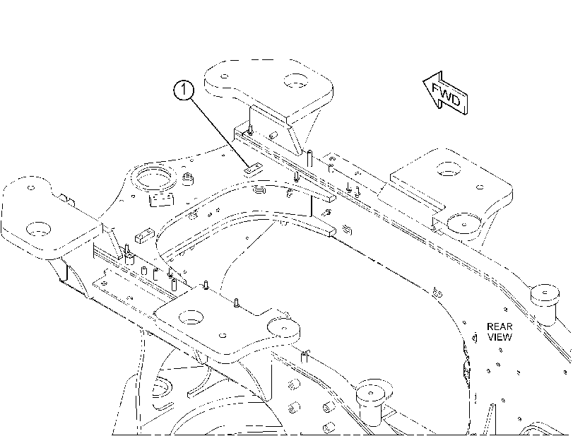 BOSS GP-REAR FRAME 3943964 CAT