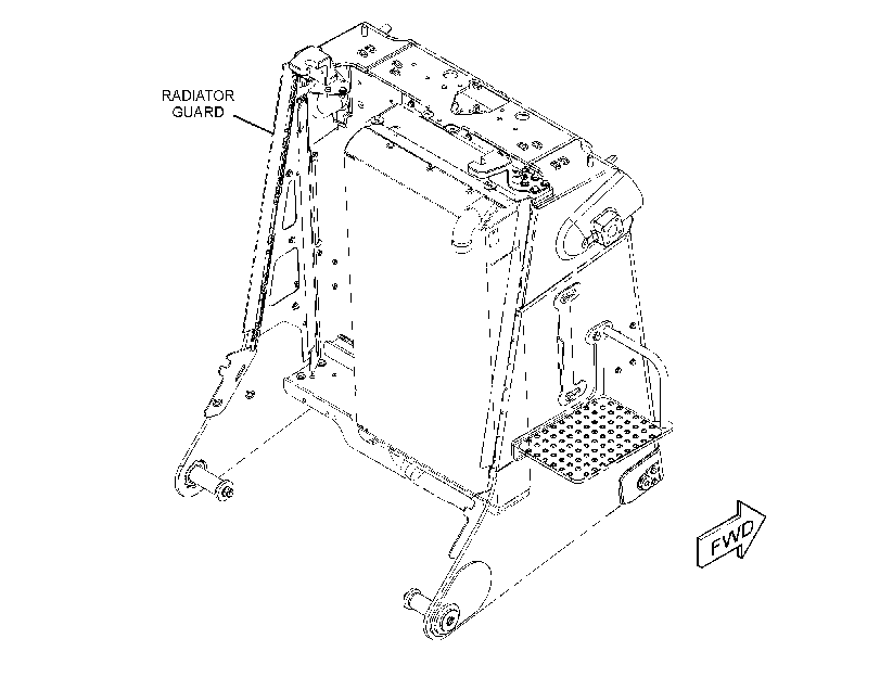 CORE AS-RADIATOR 4234626 CAT