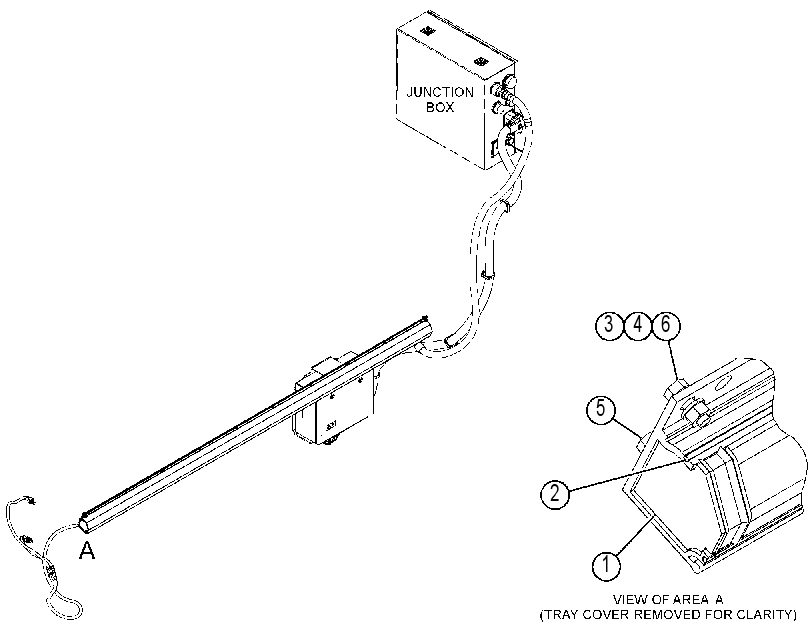 TRAY GP-CABLE 3666743 CAT