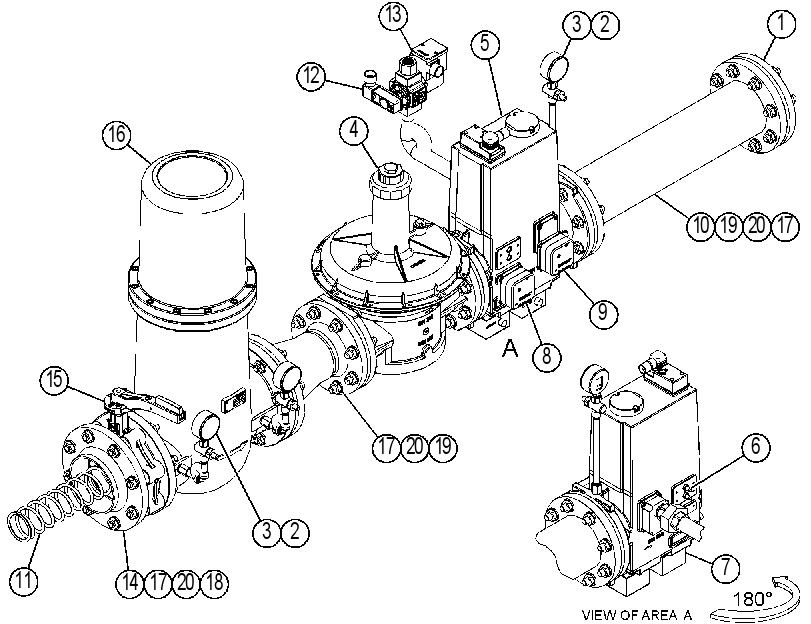 VALVE GP-GAS CONTROL 3963132 CAT