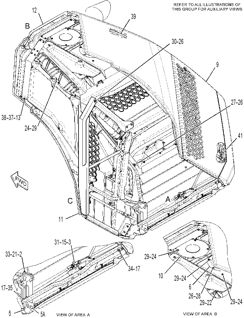 Капот 3166800 CAT