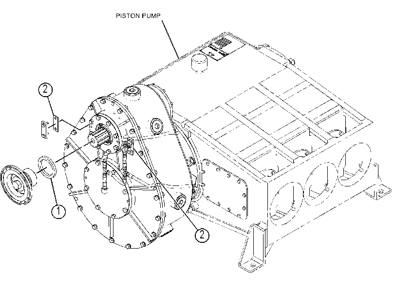 GEARBOX GP 4421221 CAT