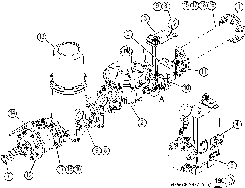 VALVE GP-GAS CONTROL 3963129 CAT